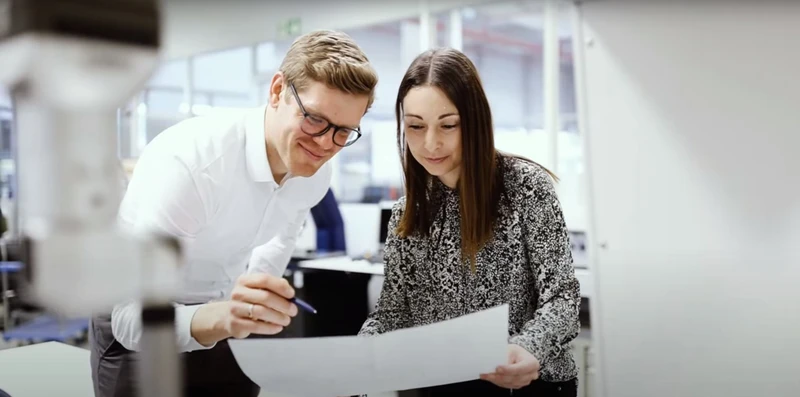 Two Dürr employees