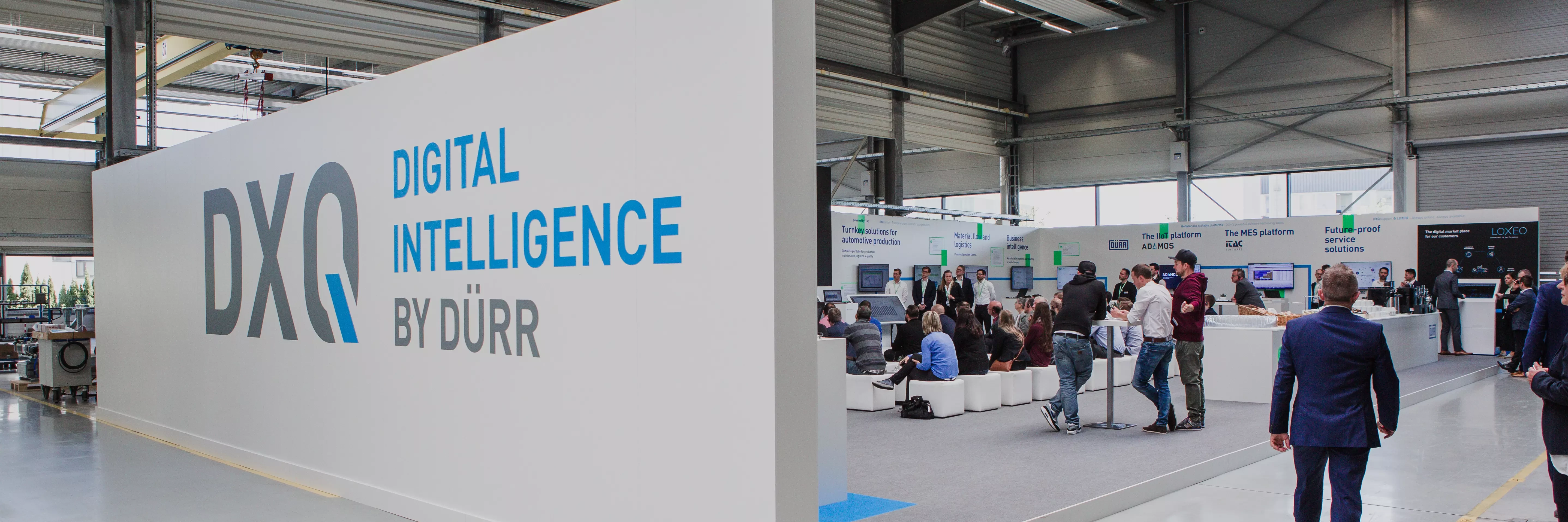 DXQ digital intelligence booth