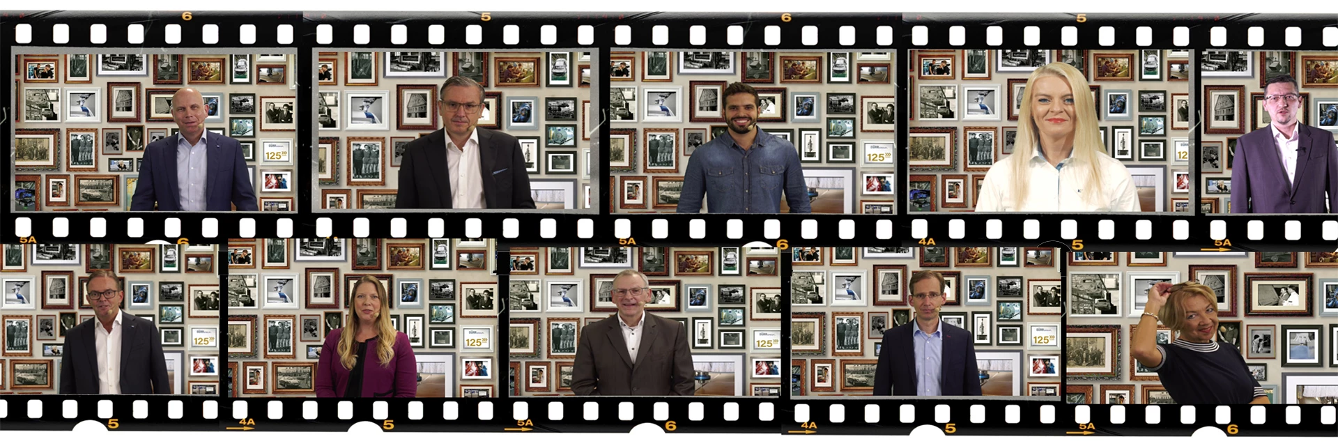 Employees worldwide share their 125-year congratulations