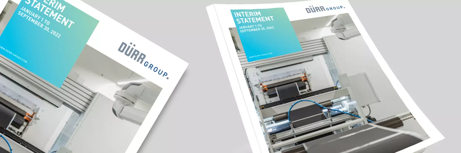 Cover of the interim statement Q3 2022