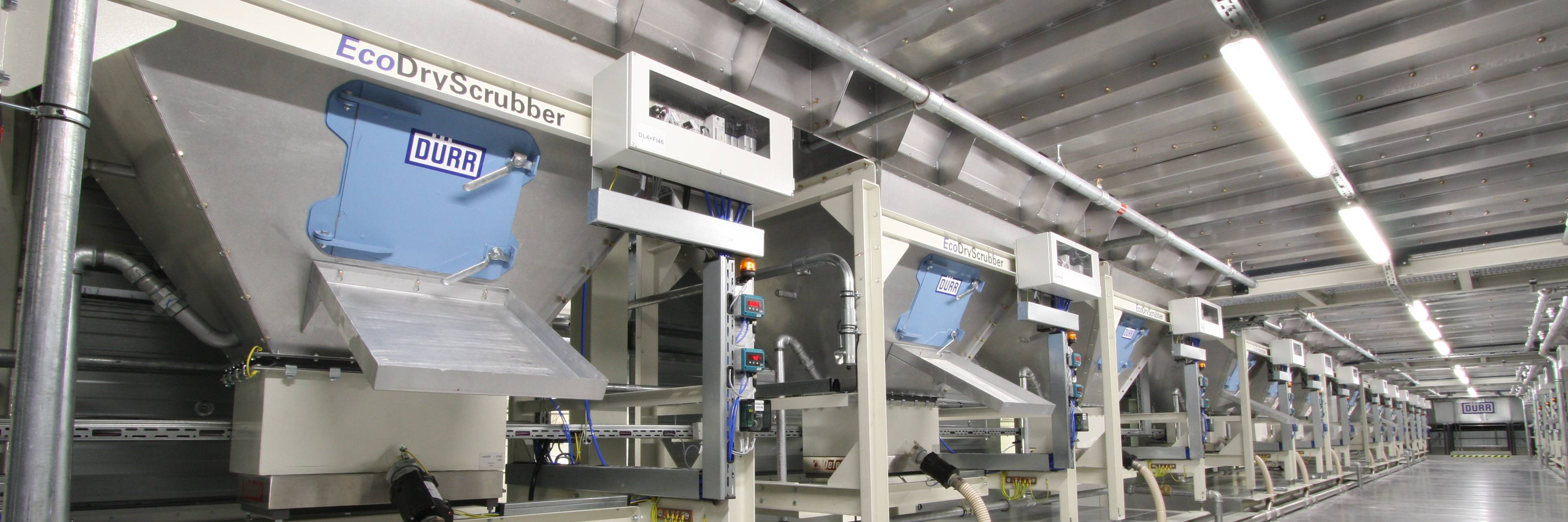 EcoDryScrubber in a factory