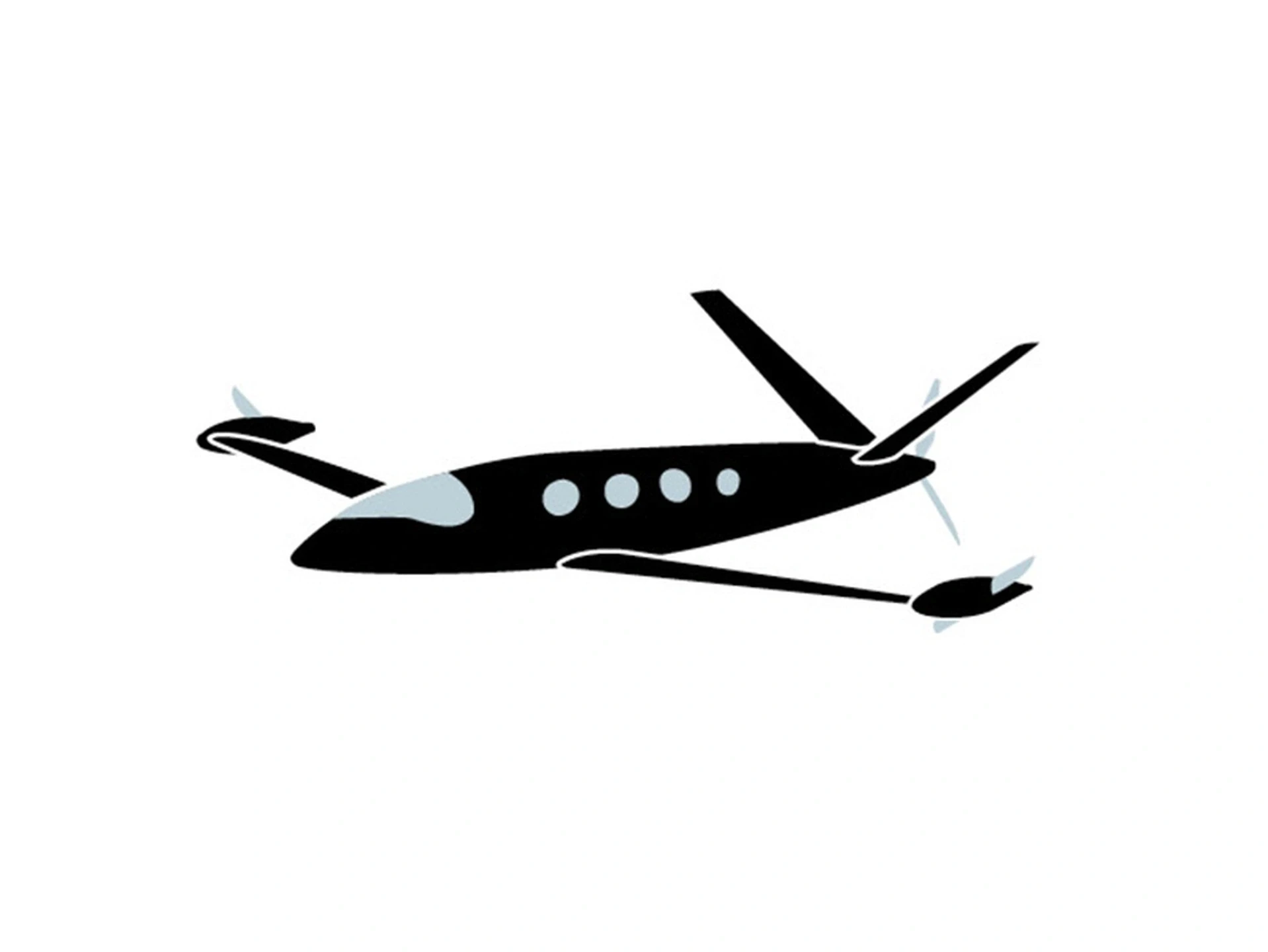 illustration electric aircraft from eviation