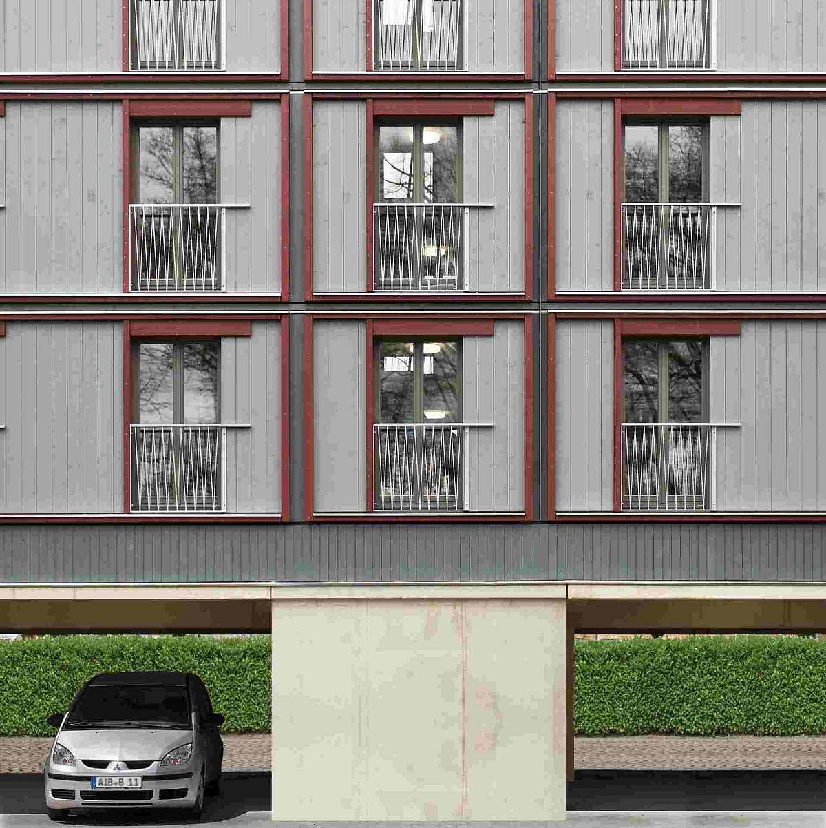 wooden walls and facades