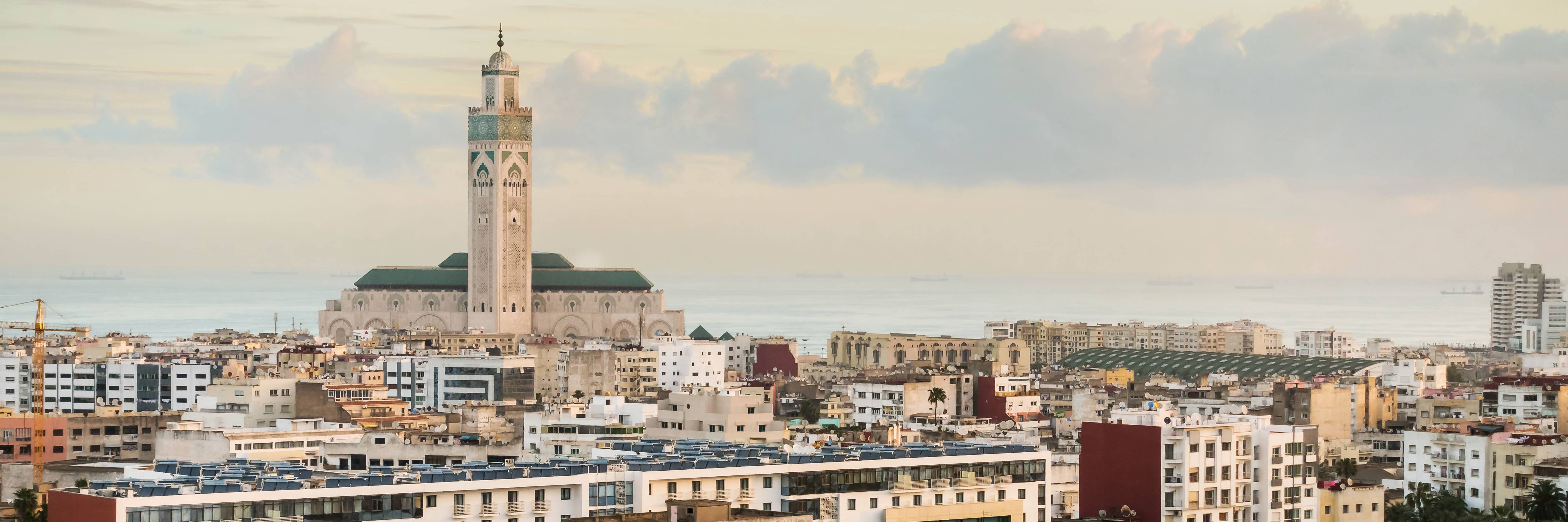 Casablanca View over the city of Casablanca