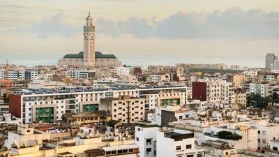 View over the city of Casablanca