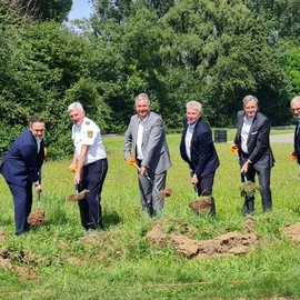 Spatenstich für Verkehrssicherheitszentrum in Asperg