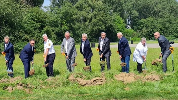 Groundbreaking ceremony for traffic safety center in Asperg