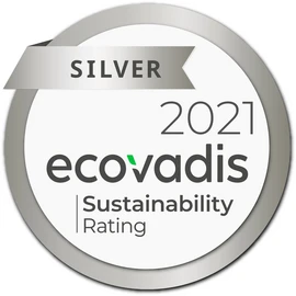 Ecovadis Silbermedallie 2021