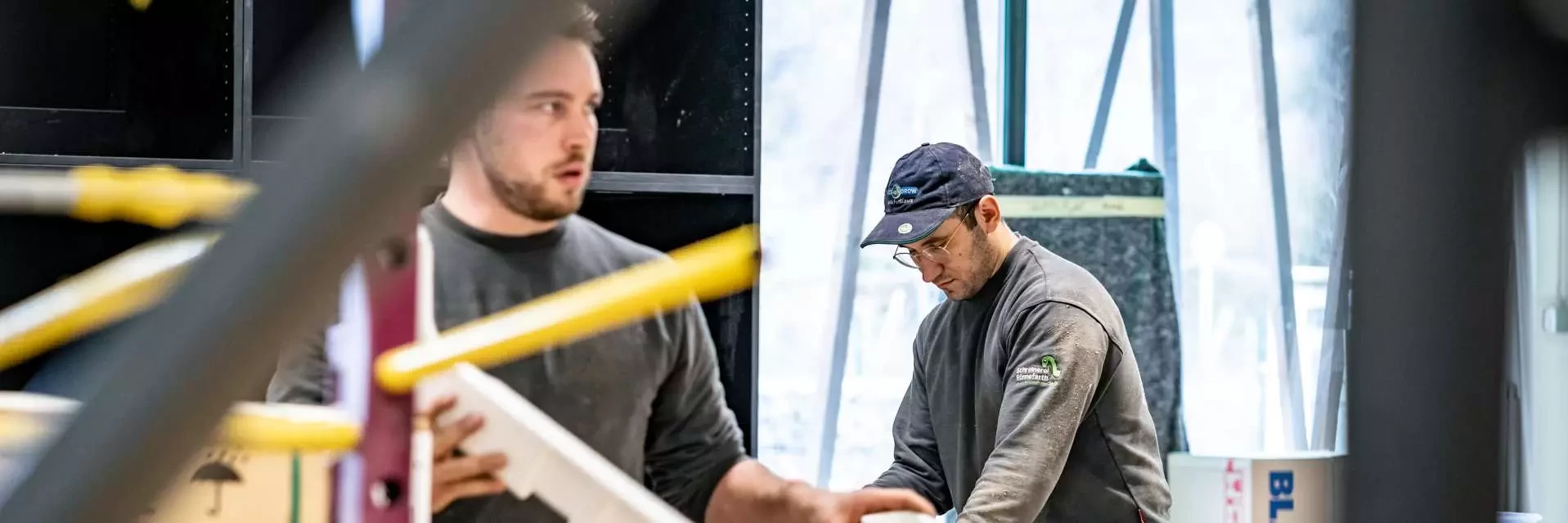 Mitarbeiter bearbeiten Aufträge