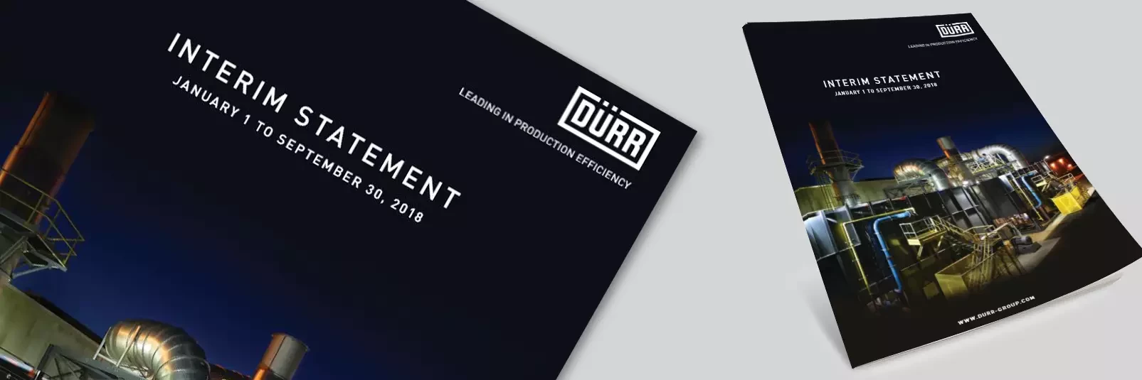 Cover of the interim statement 2018