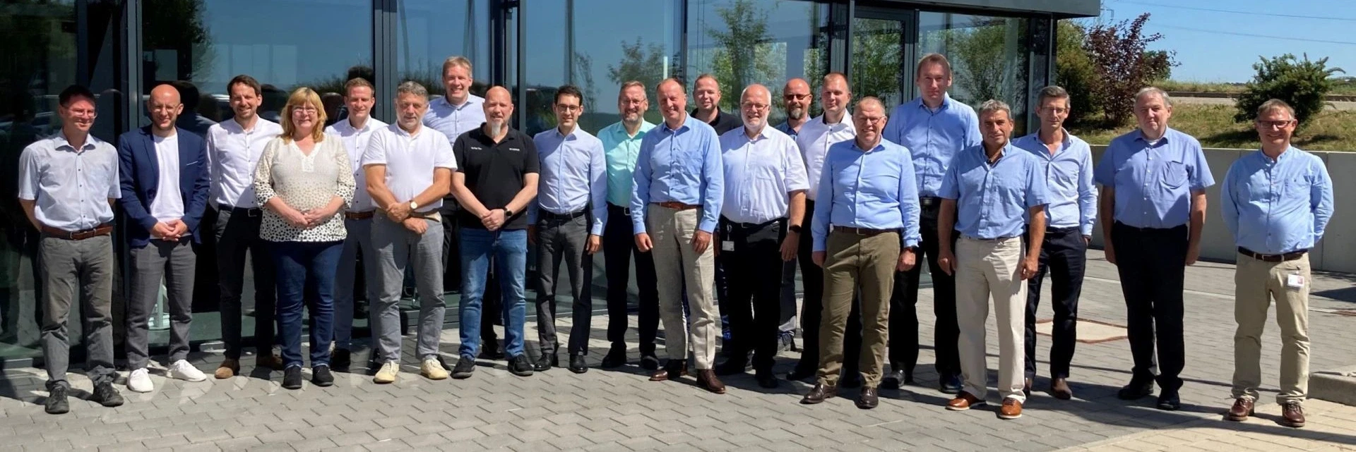 The team of the first in-house energy summit