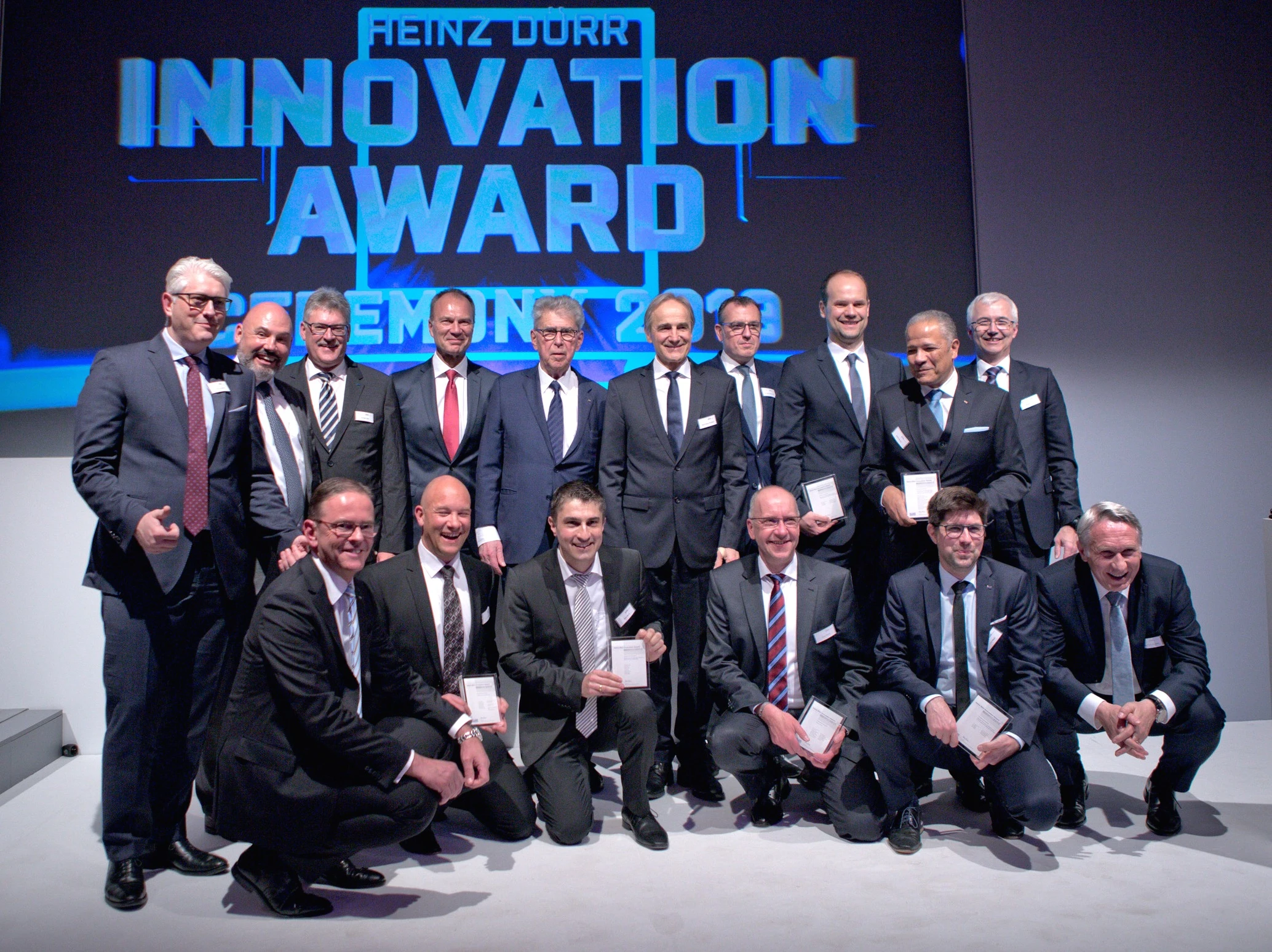 Heinz Duerr innovation award group picture