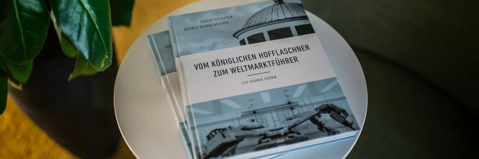 Duerr chronicle on a coffee table