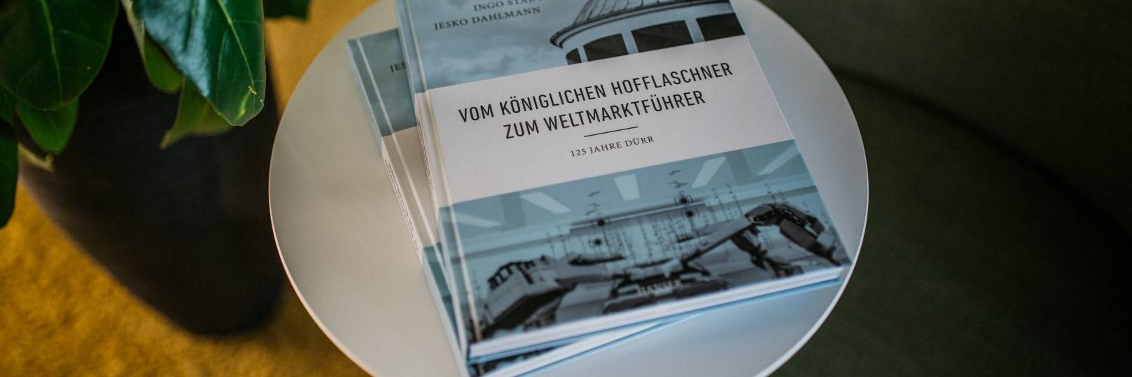 Duerr chronicle on a coffee table