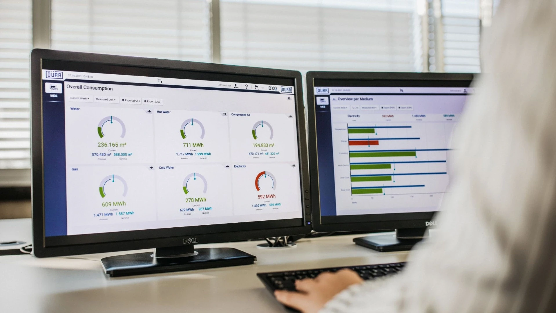 Die Steuerungssoftware DXQenergy.management