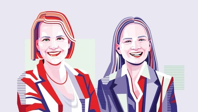 Illustration of Kathrin Sitzler and Isabella Jochum
