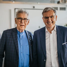 Heinz Dürr und Dr. Jochen Weyrauch