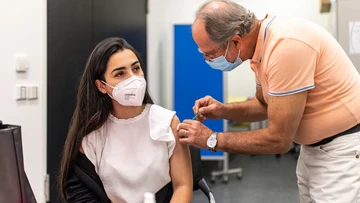 vaccinations at the Dürr Group's German sites