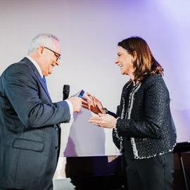 The Heinz Dürr Award is handed over