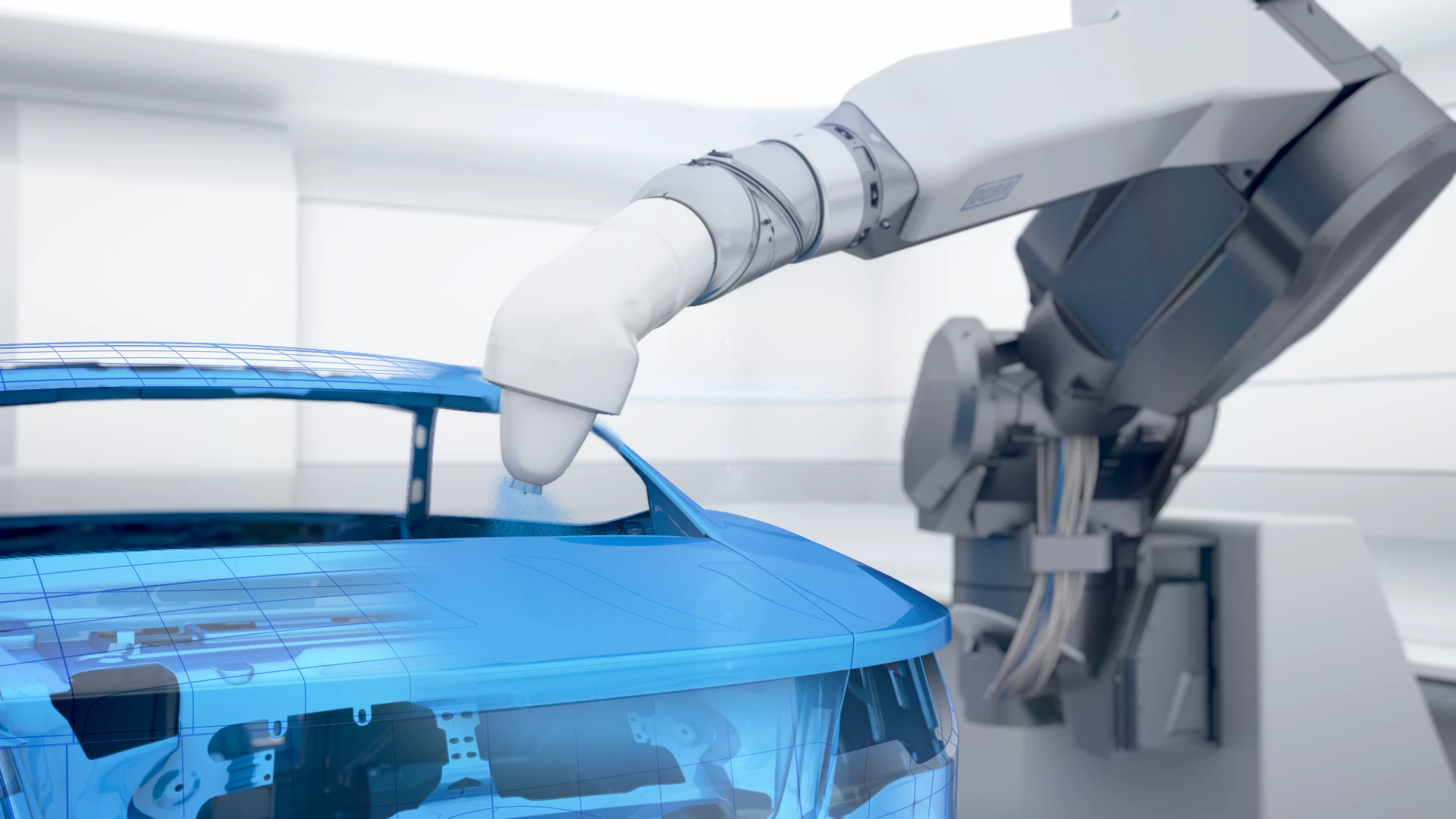 Picture of EcoRP E043i painting robot