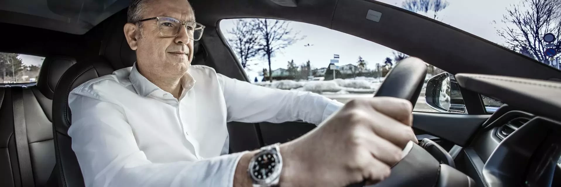 Jochen Weyrauch fährt einen Tesla