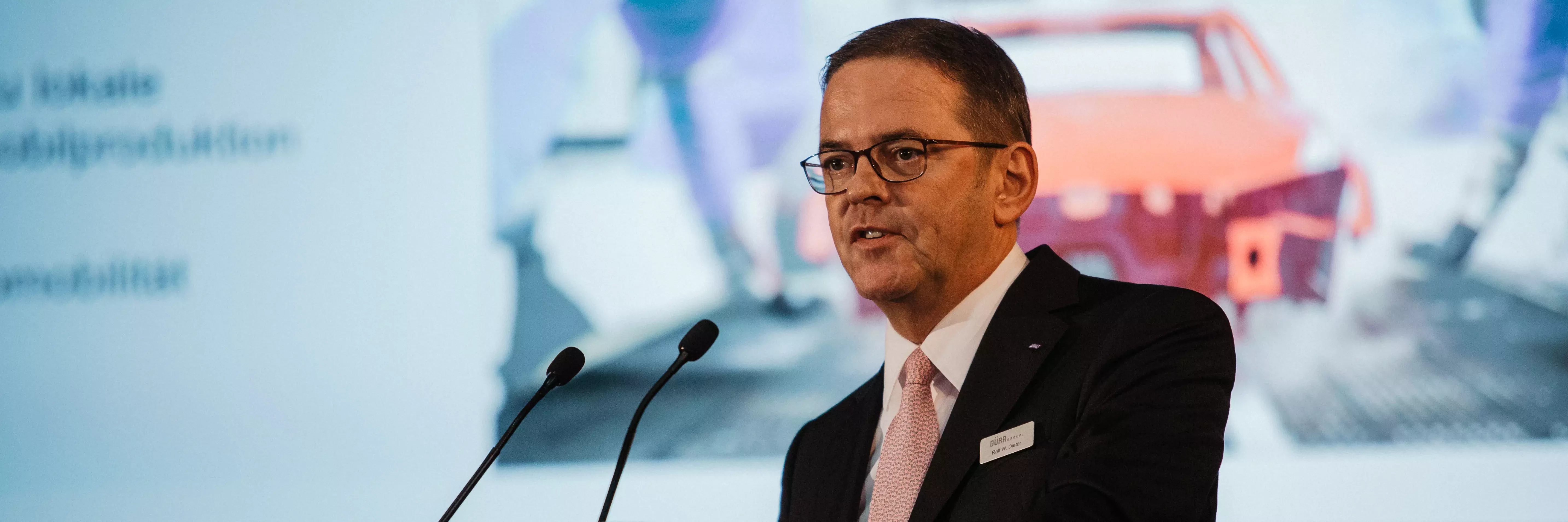 Dürr Annual General Meeting 2019 Ralf Dieter at the annual general meeting