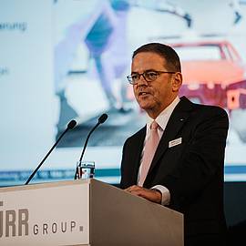 Ralf Dieter at the annual general meeting
