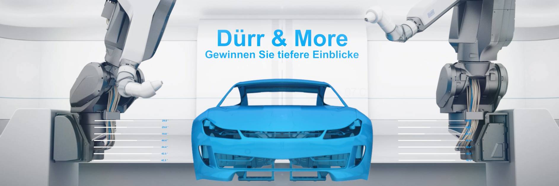 duerr robots and a car body