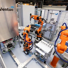 Automatisierte Ventilmontage in PKW-Felgen