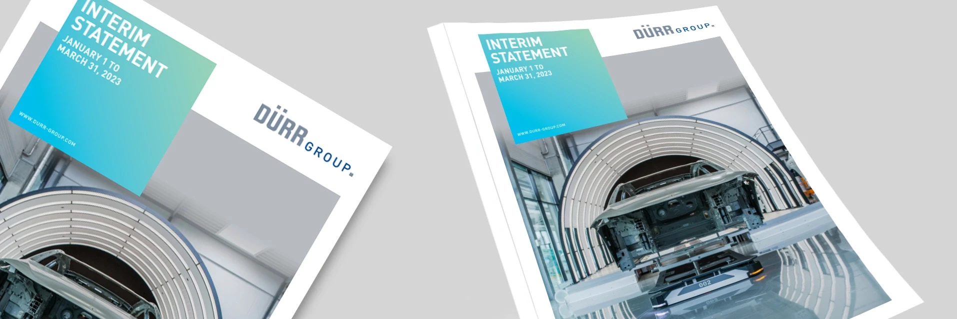 Cover of the interim statement Q1 2023