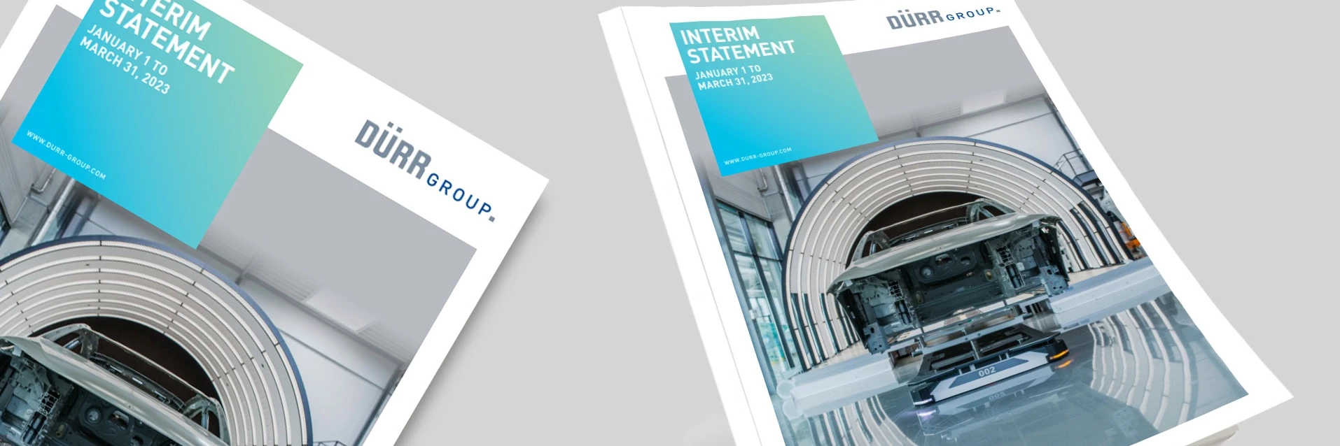Cover of the interim statement Q1 2023