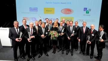 Gruppenfoto Daimler Supplier Award