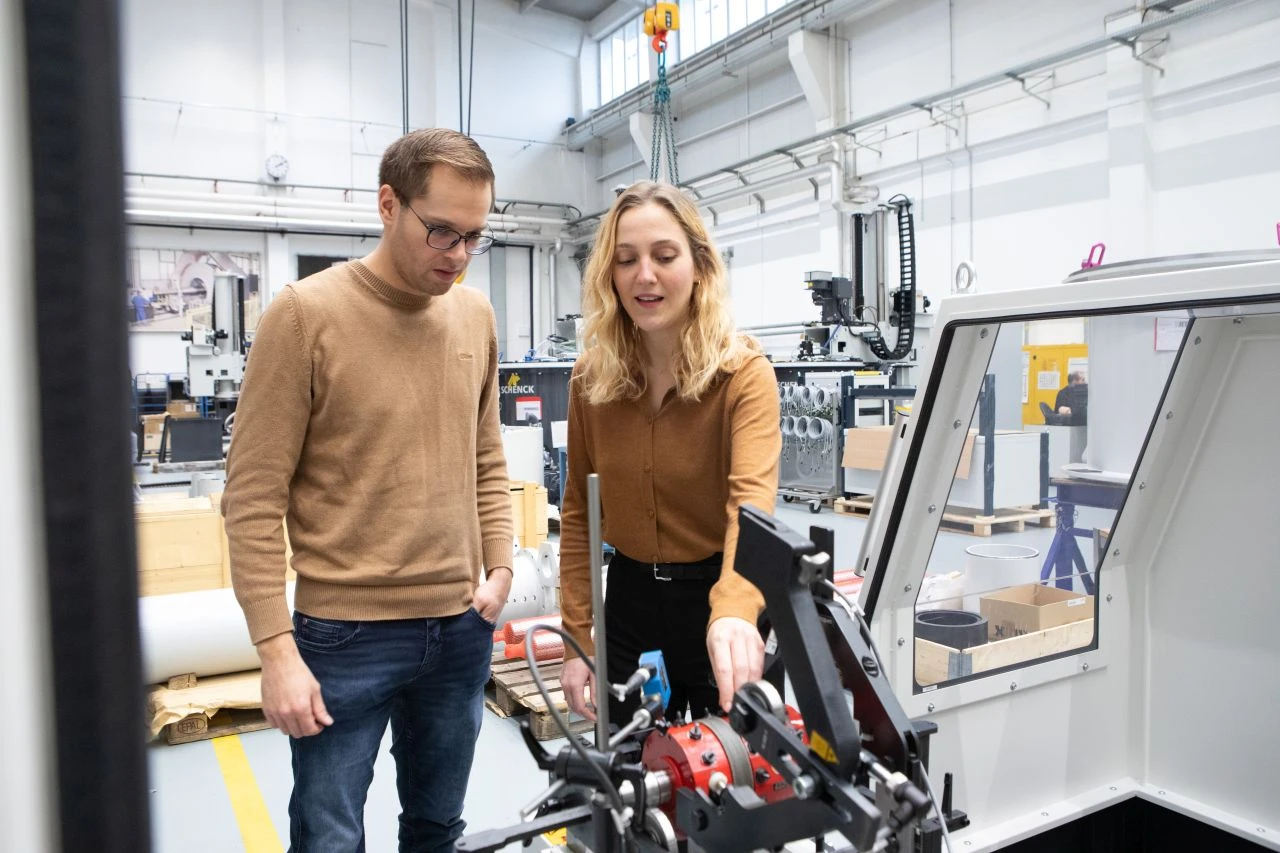 Marcel Hug and Rebekka Metz at the Schenck Pasio